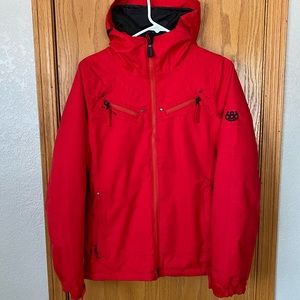 Women’s jacket for ski or snowboarding, snow coat